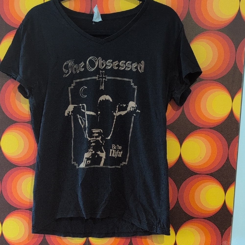THE OBSESSED - Be the Night - Women's Size Large V- Neck